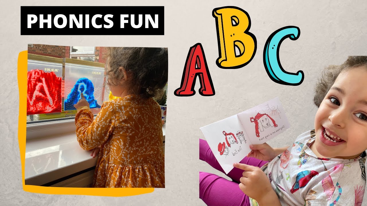 Preschool at Home: 8 Phonics Activities for toddlers / Early Reading for Preschoolers