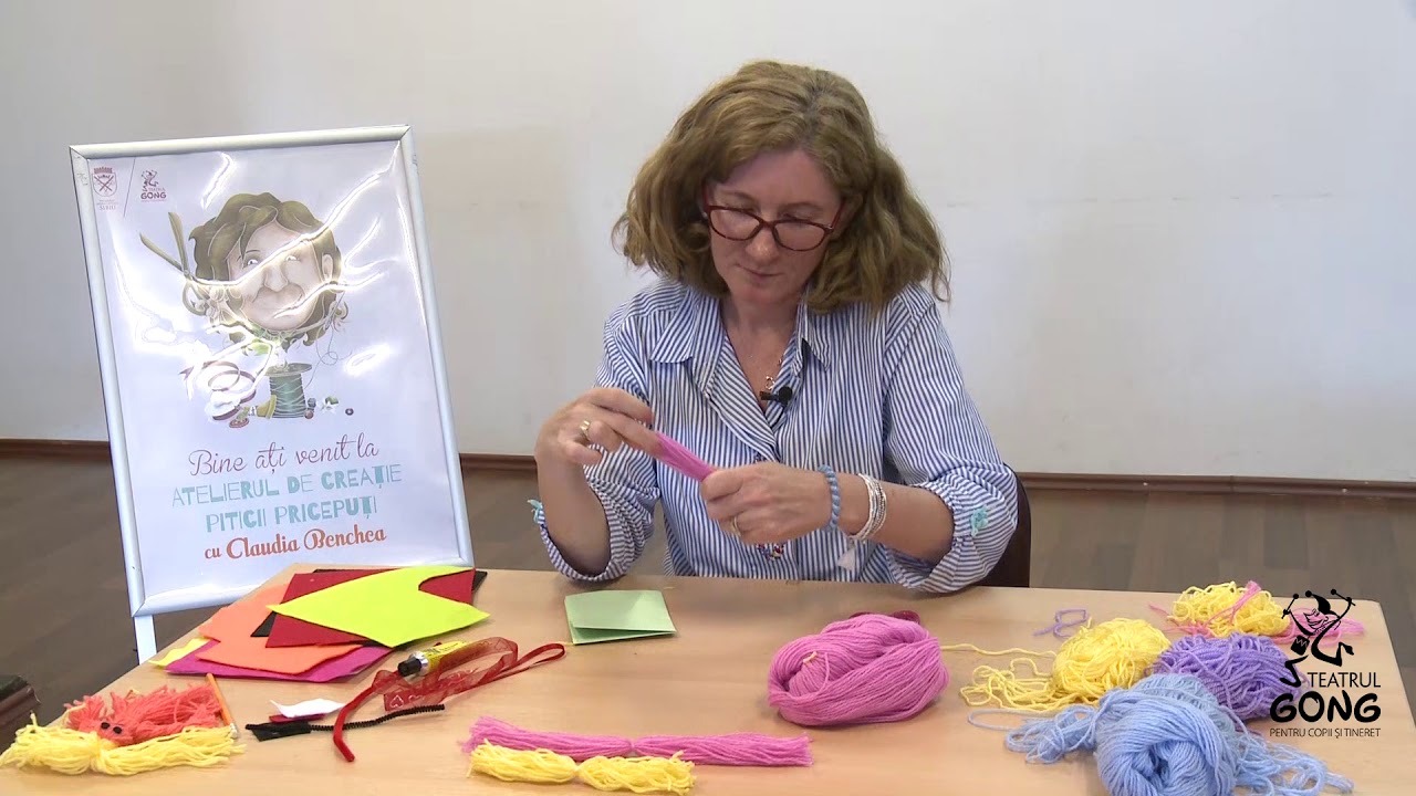 Atelierul de Creație Piticii Pricepuți - Păpuși din ațe