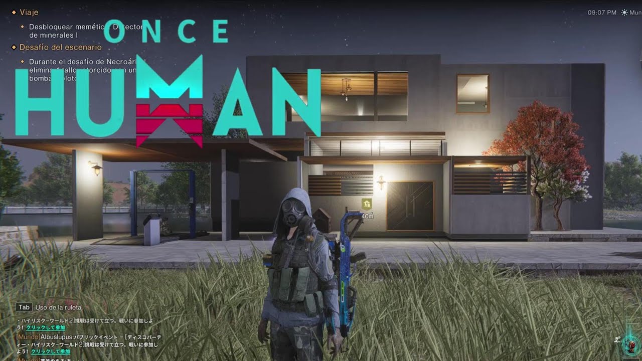 Once Human | NO Glass-walls pack Modern House base build