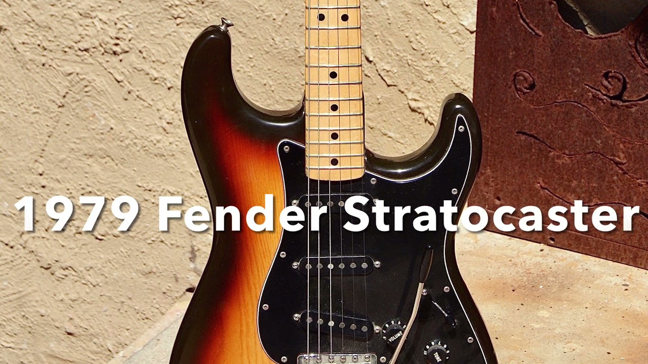 1979 Fender Stratocaster demo