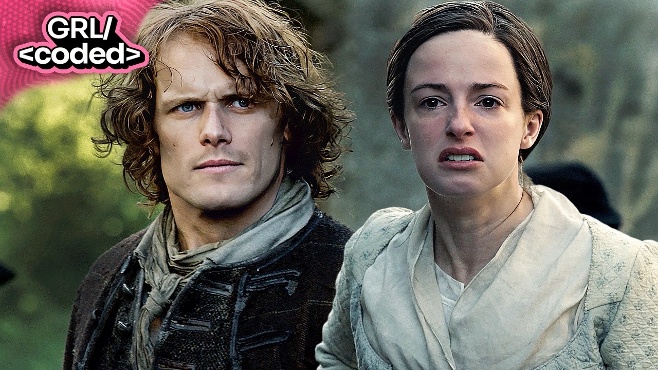 outlander (2017) - jenny fraser plays along as jamie gives himself up to the redcoats