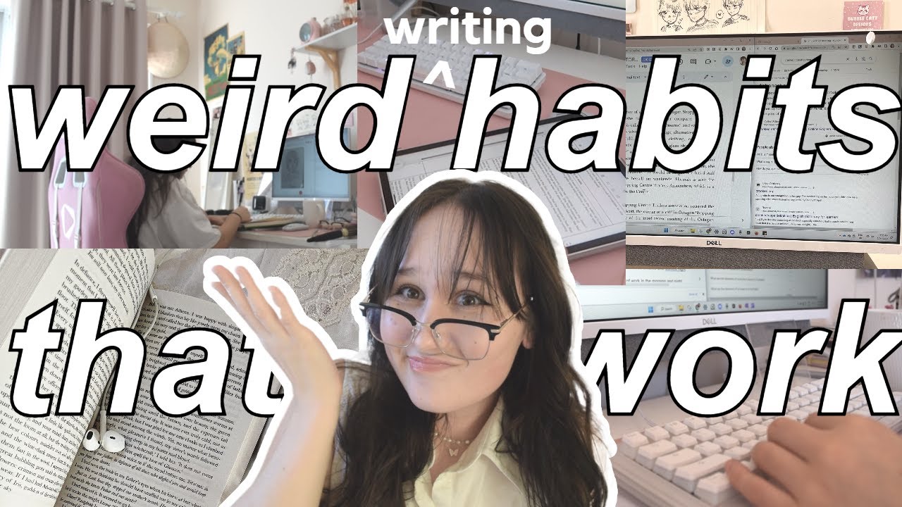 8 *WEIRD* writing habits that ACTUALLY WORK 📖 ✔️ (novel tips)