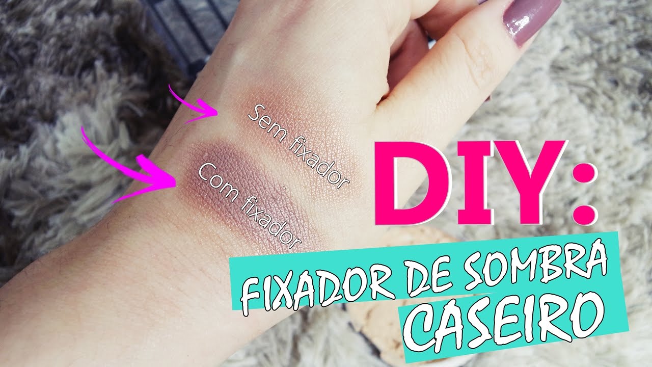 FIXADOR DE SOMBRA CASEIRO