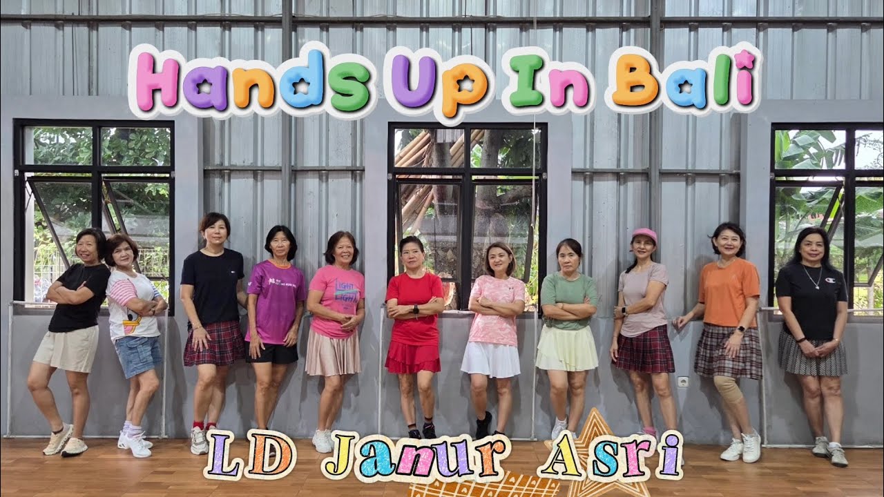 Hands Up In Bali Line Dance ||Choreo:Adelaine Ade (INA) - January 2026