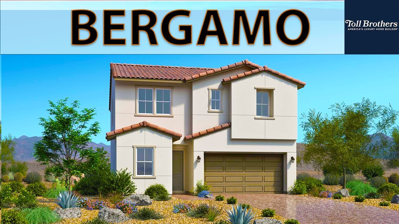 План Бергамо от Toll Brothers в каньоне Скай — Paloma Collection. Дома на продажу в Лас-Вегасе.