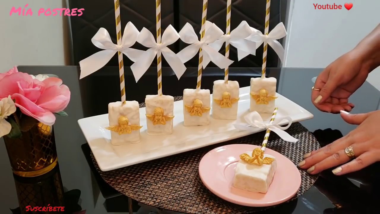 RICE KRISPIES 💖 bautizo o primera comunión/ mesa de postres #2