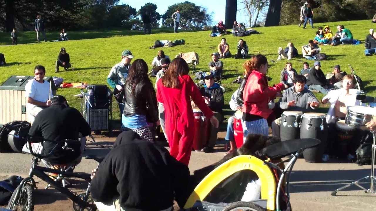 Feeling the New Years Spirit at the Enchanted Golden Gate Park in San Francisco, California
