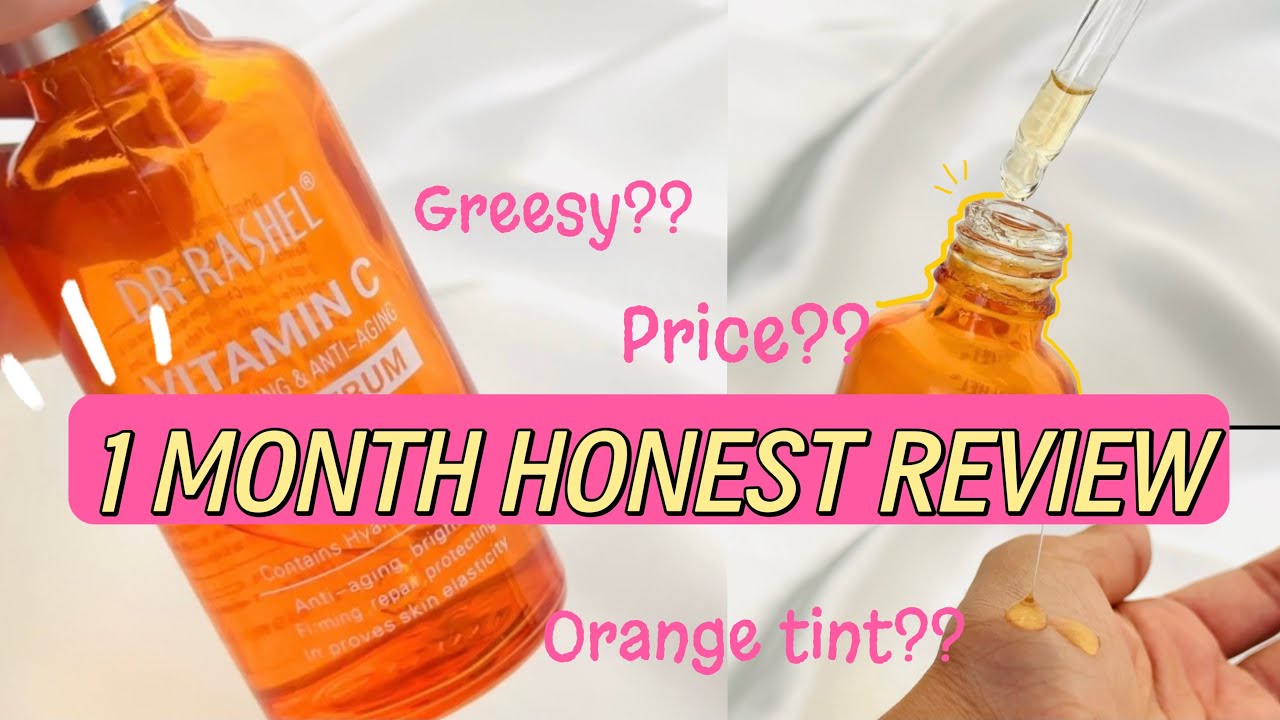 Dr Rashel Vitamin C serum Review l (HONEST REVIEW)