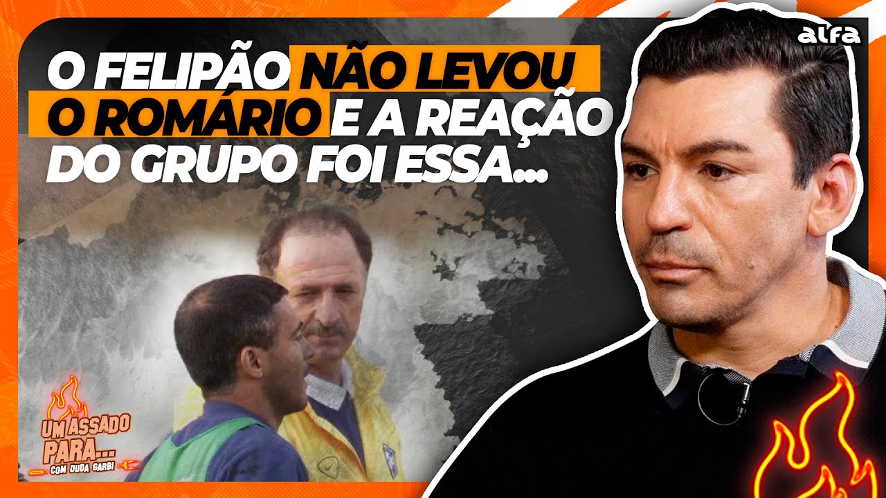 COMO AUSÊNCIA DE ROMÁRIO AFETOU SELEÇÃO DE 2002 - LÚCIO REVELOU | Cortes do Duda