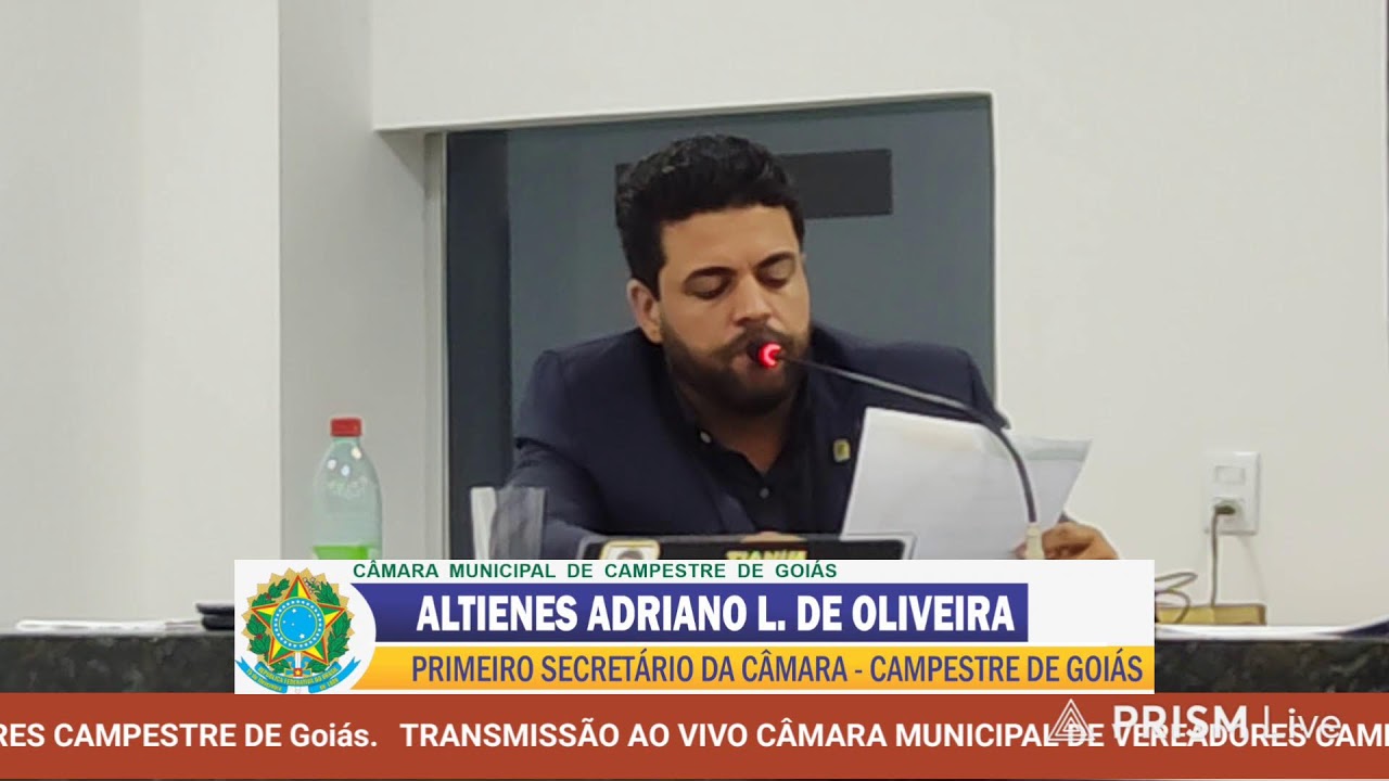 Transmissão ao vivo de Câmara Municipal de Campestre de Goiás