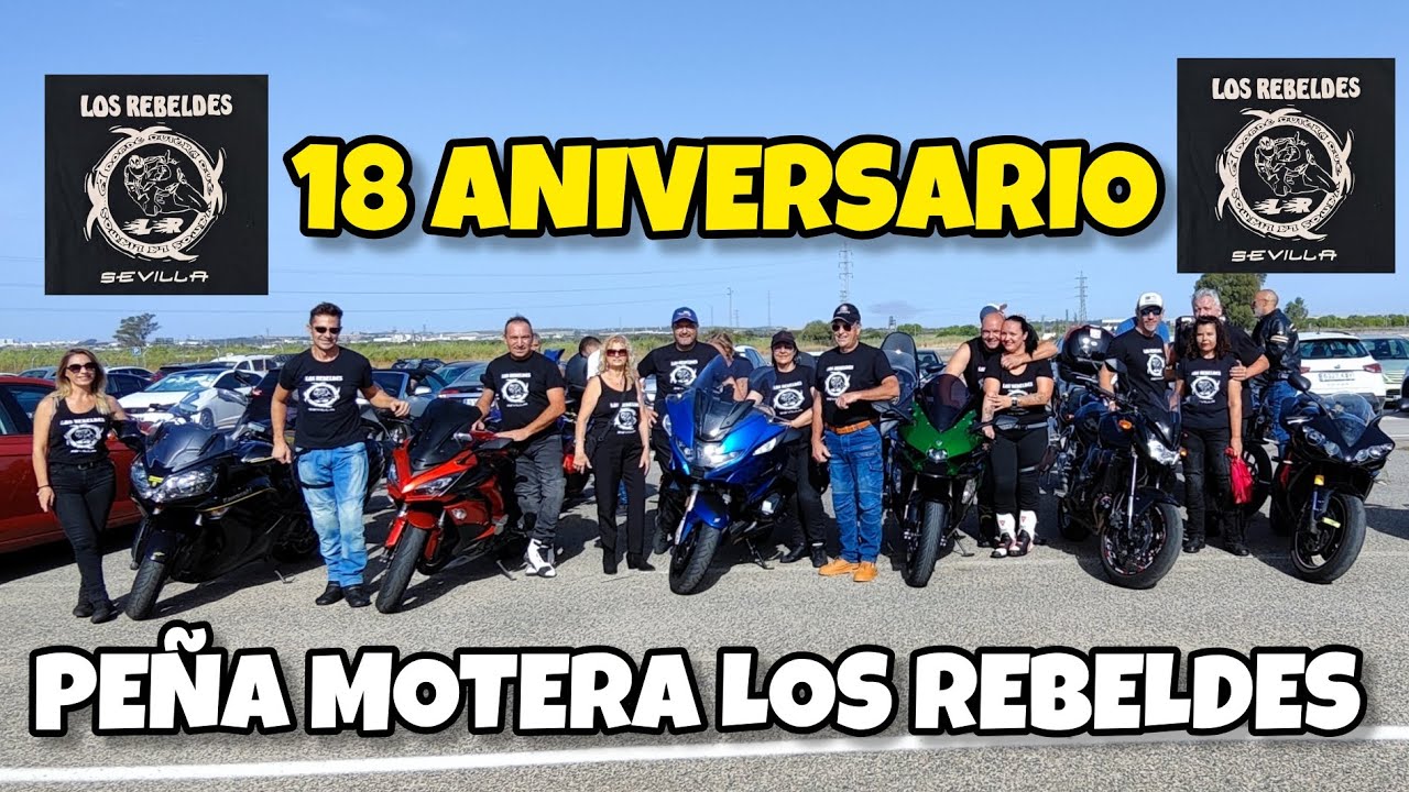 18 ANIVERSARIO. PEÑA MOTERA LOS REBELDES 
