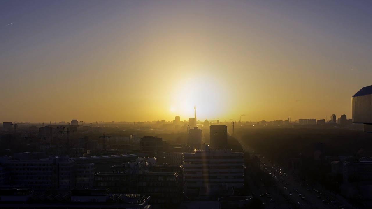 Sunrise Over The City - Timelapse 4K - Free 4K Stock Footage -