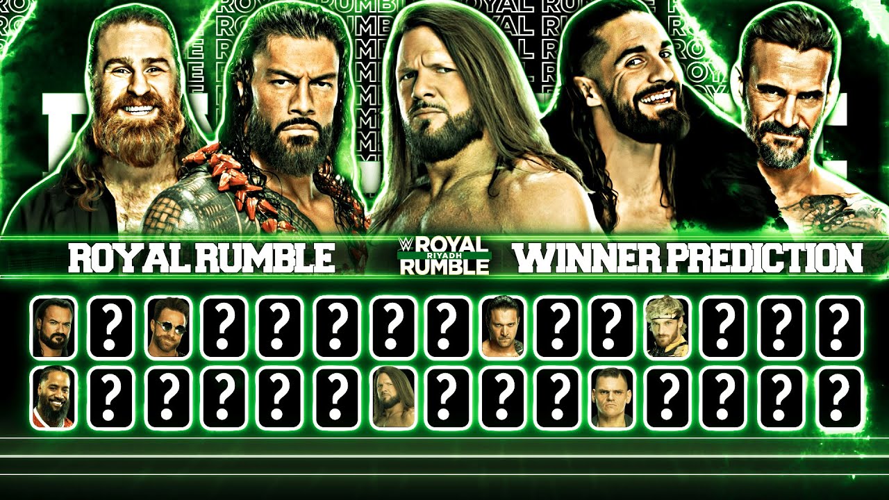 WWE Royal Rumble 2026 Winner Entry Predictions