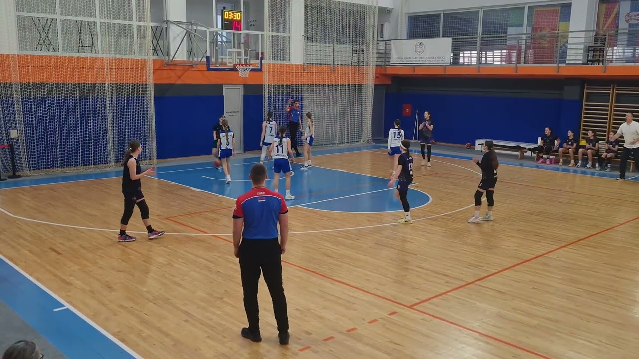 2025/26 WABA U15 POREDAK OD 9-16: KK TRIGLAV vs OKK ZENICA 78:101 /B.GRADIŠKA 08/02/2026