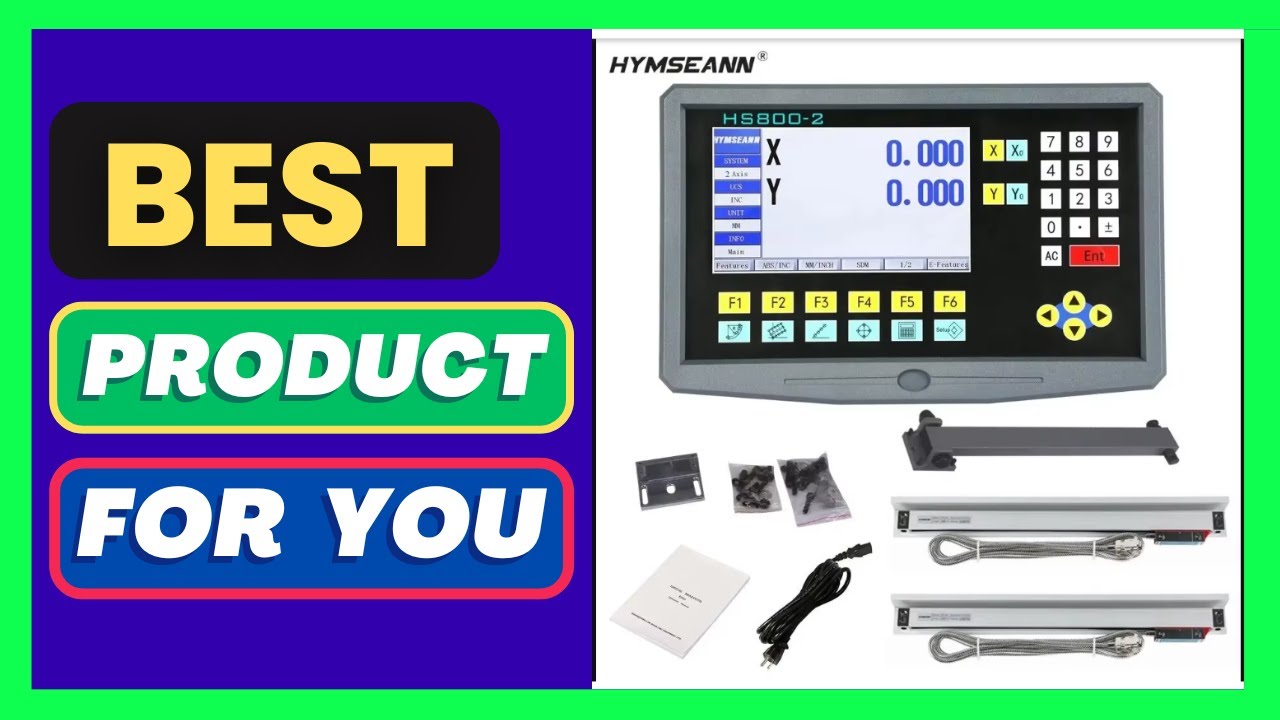 High Accuracy 2 Axis LCD DRO Digital