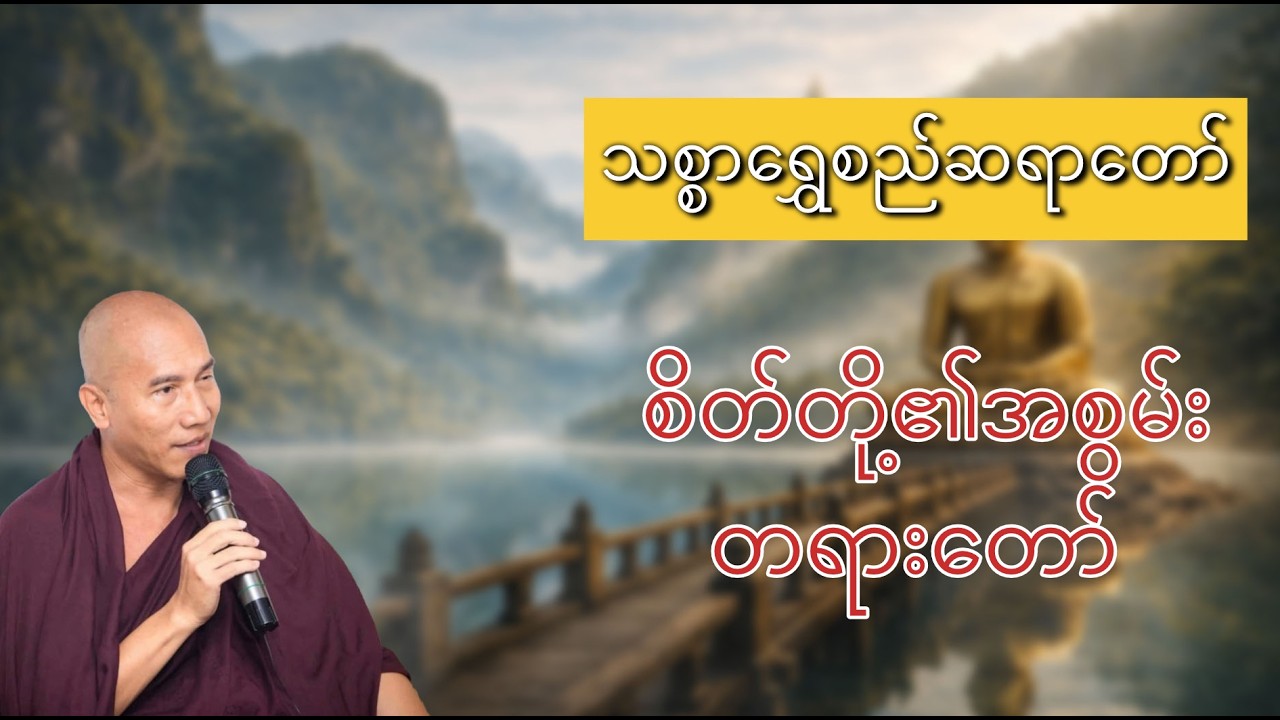 စိတ်တို့၏အစွမ်း🙏🏻 (သစ္စာရွှေစည်ဆရာတော် တရားတော်)