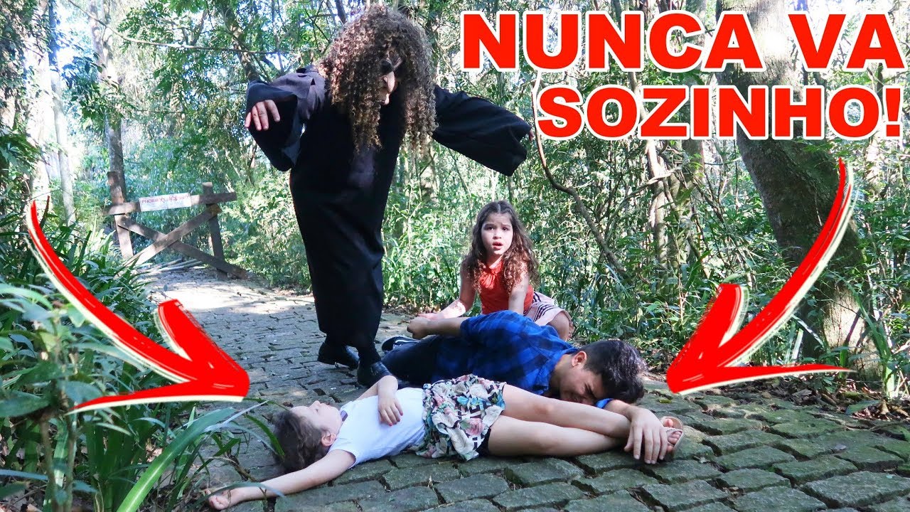 NUNCA VÁ SOZINHO Á FLORESTA SEM FIM