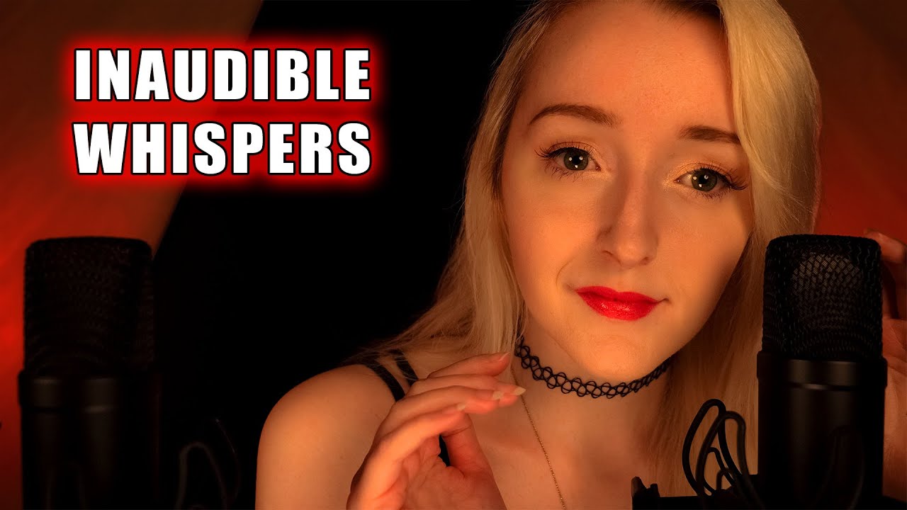 ASMR Inaudible Whispers & Mouth Sounds