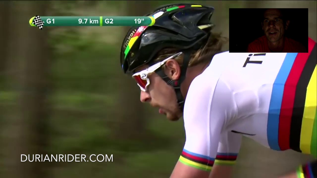 Peter Sagan SPINNING away from Cancellara & Co & Tour Of Flanders