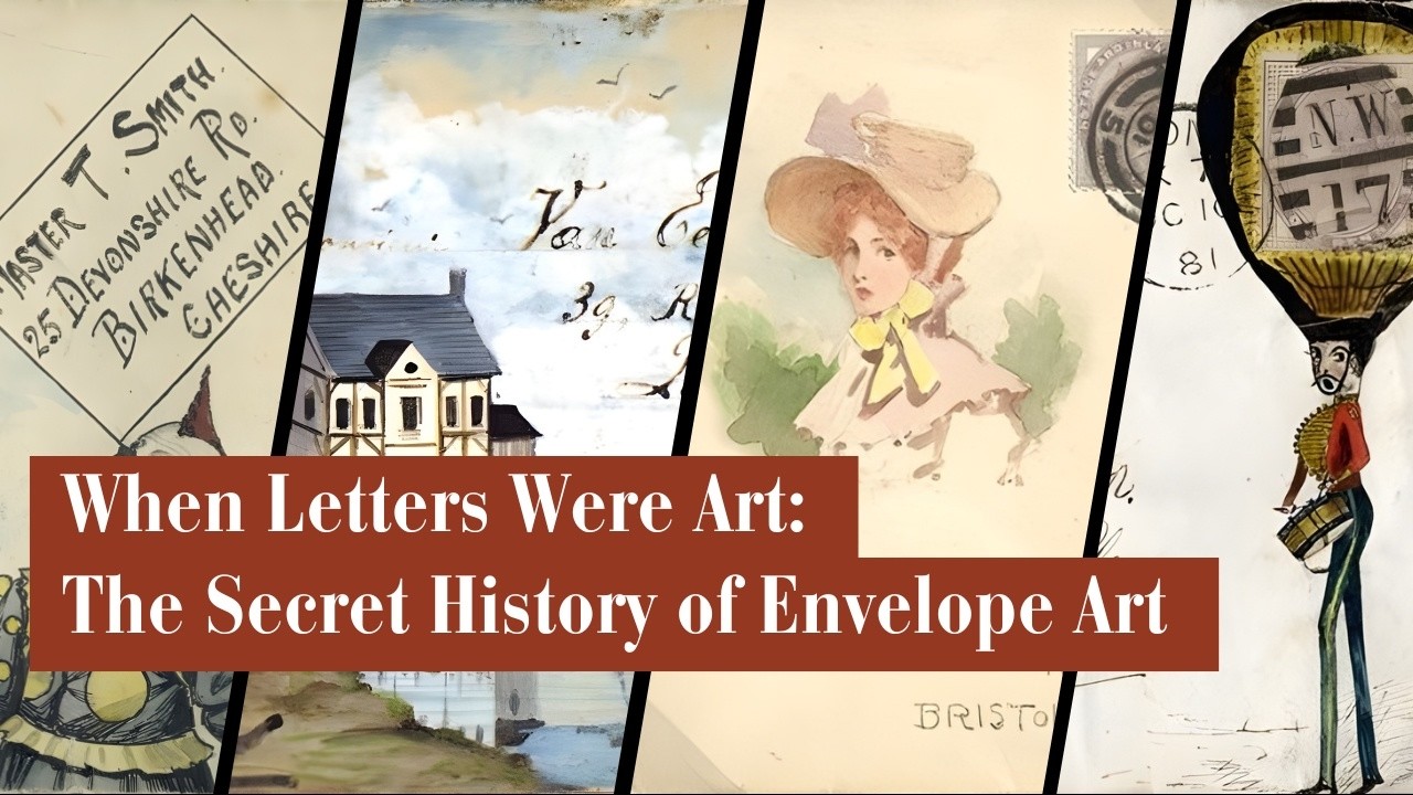 The Secret History of Envelope Art (Victorian Mail Was Wild)