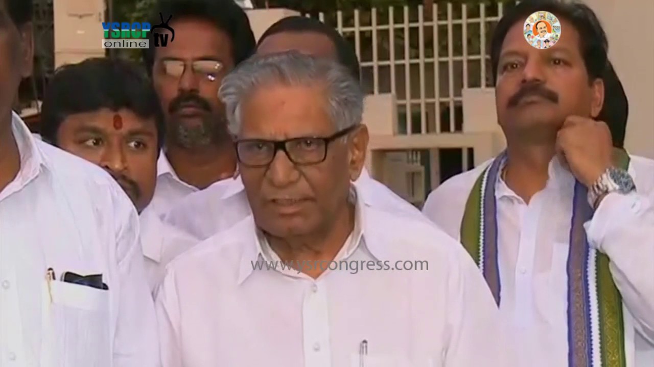 YSRCP Leader Meet DGP on Illegal Case on MLA  Pinnelli Rama Krishna Reddy - 25th May 17