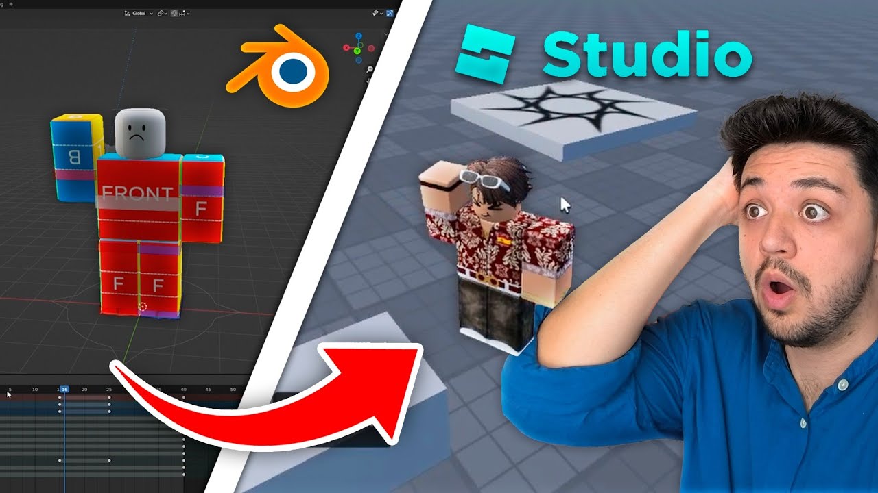 ¿Animaciones de Blender en Roblox? ¡Más FÁCIL de lo que Pensabas! (Tutorial)