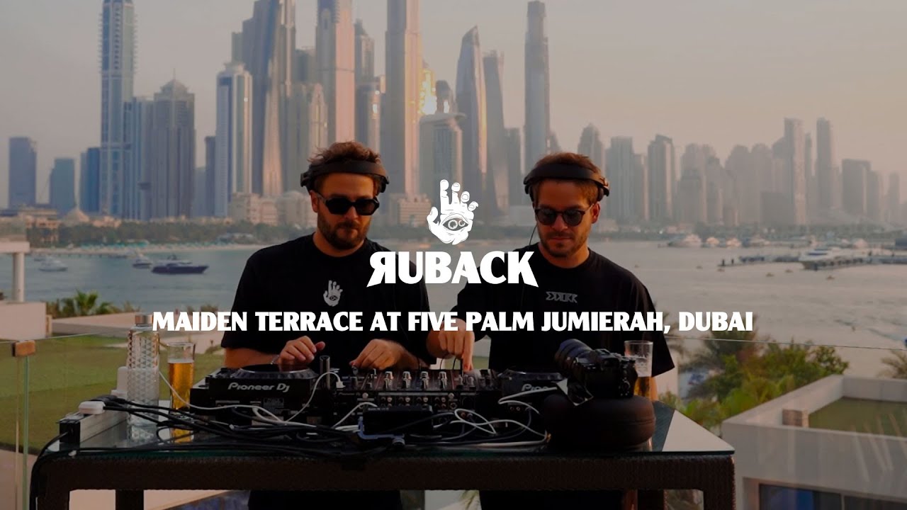 RUBACK @ Maiden Terrace at FIVE Palm Jumierah, Dubai/ Melodic Techno Mix