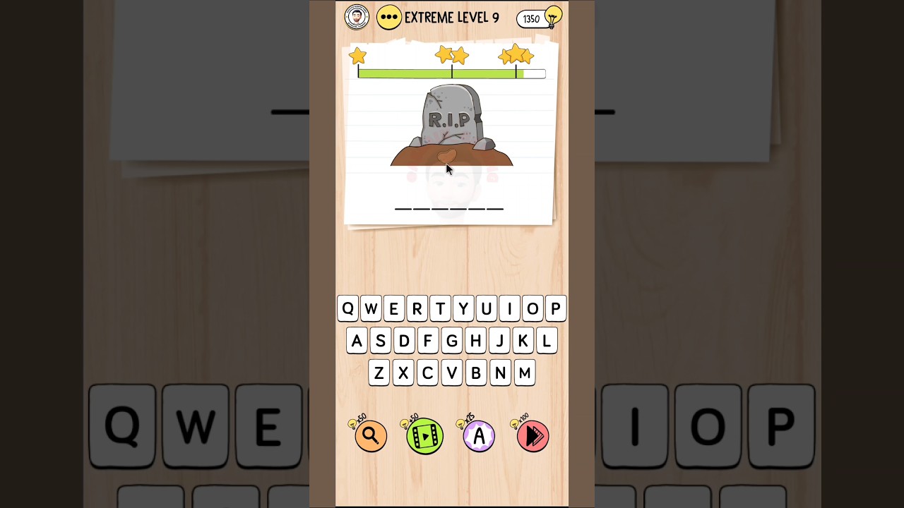 Brain Test Tricky Words Extreme Level 9