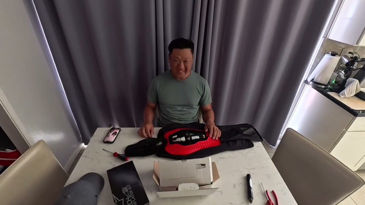 Popped my Alpinestars Tech Air 5 Plasma - replacing the gas cylinder