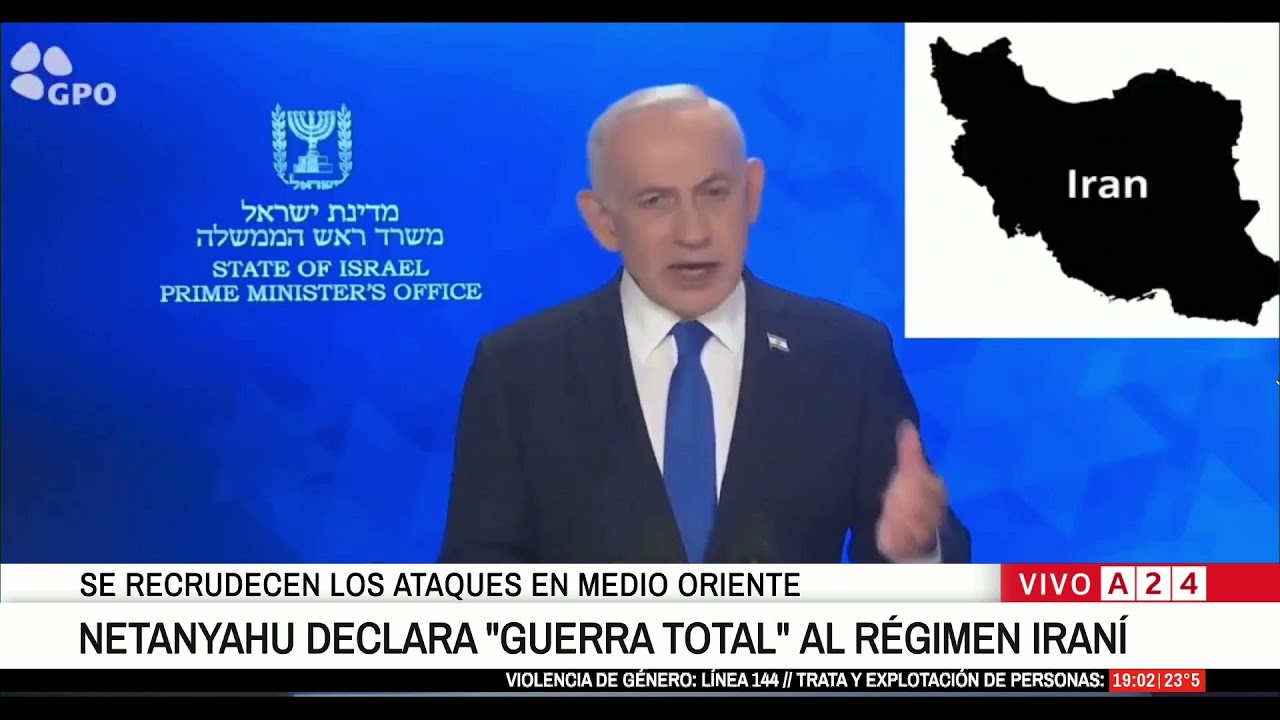 📢 NETANYAHU DECLARA LA 