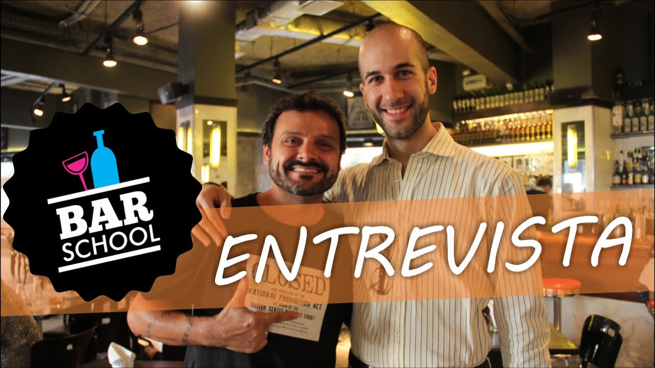 Curso de barman - Entrevista com Fabio La Pietra