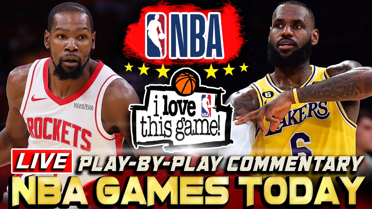 LAKERS VS ROCKETS | NBA LIVE SCORE & COMMENTARY by VDKINGS