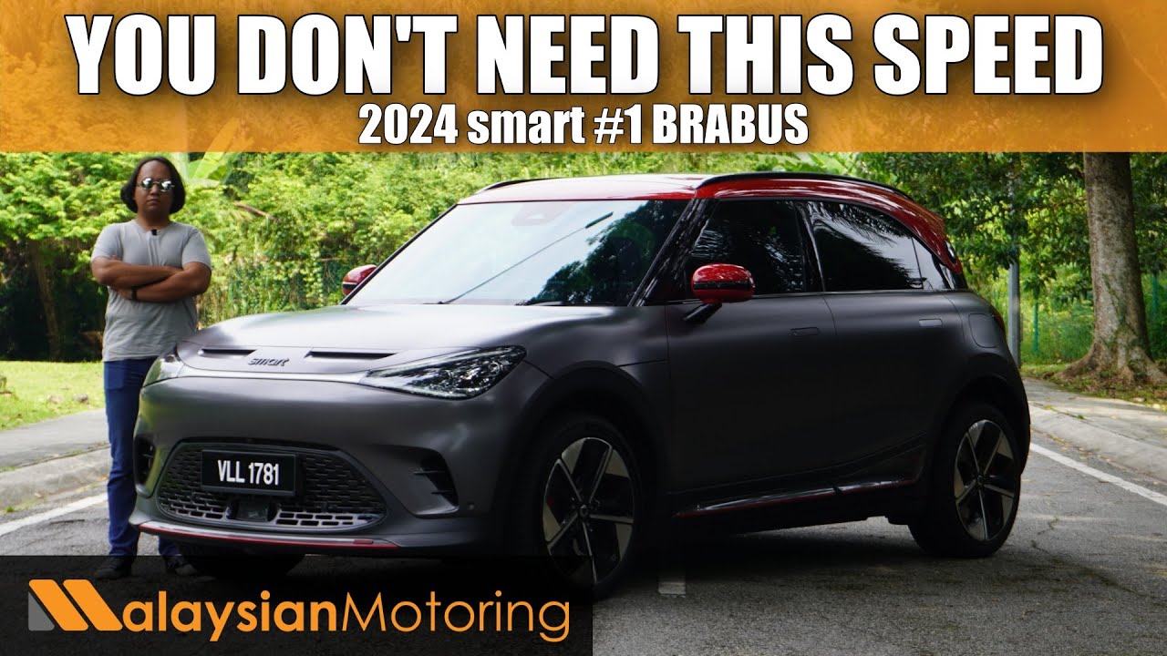 2024 smart #1 BRABUS Review – You Don't Need This Speed | #Review