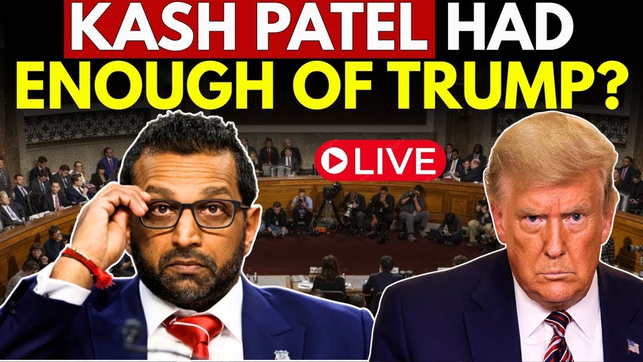 Kash Patel LIVE | This Evidence Blew The Epstein Case Apart | New Names Emerge | US SENATE LIVE