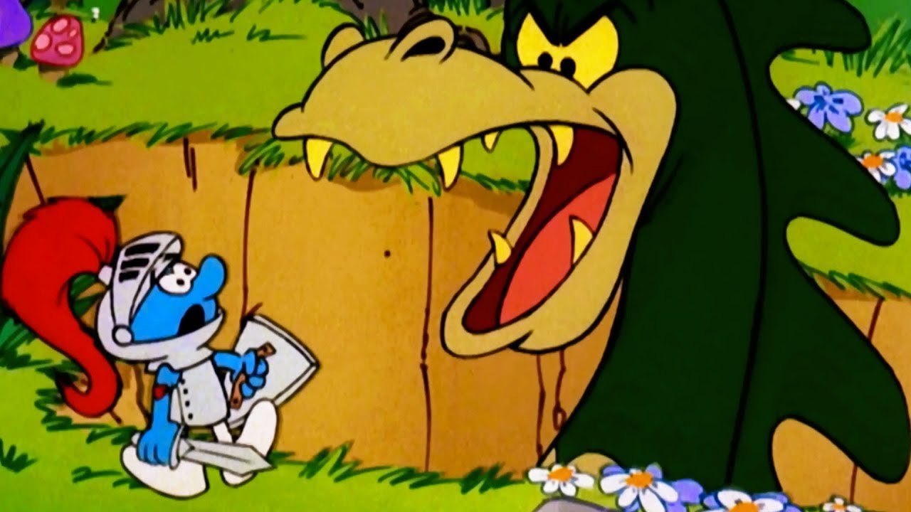 Der böse Drache! | Die Schlümpfe | Cartoons für Kinder | WildBrain Deutsch