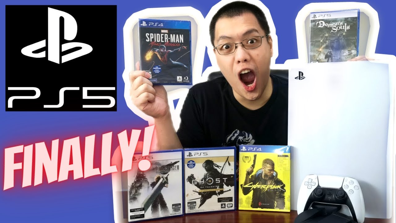 Finally!! My PS5 is here!! (Unboxing and Game Preview)