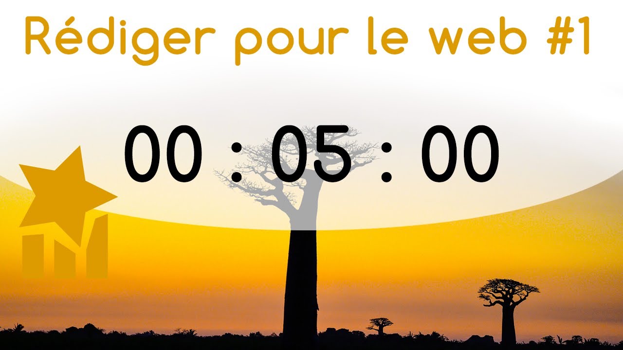 Apprendre &agrave; concevoir un texte pour le web en 5 minutes chrono ⏱