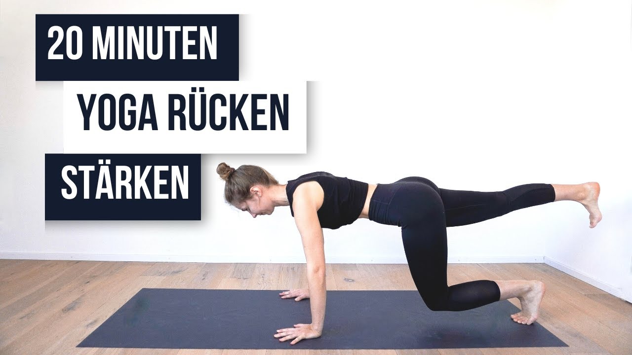 20 MIN. YOGA RÜCKEN STÄRKEN I Yoga für einen gesunden Rücken