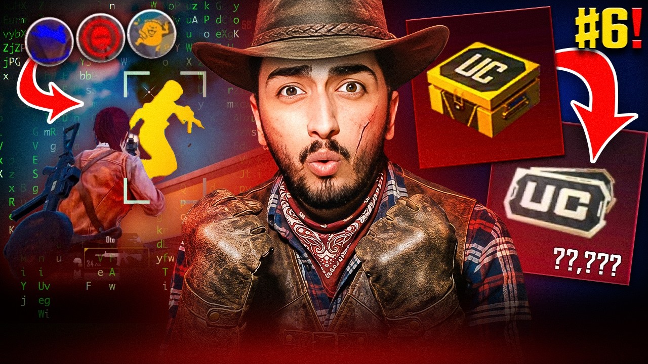 UC İÇİN HİLE AÇMIŞ! UC'SİZ PUBG MOBİLE'A BAŞLADIM! #6