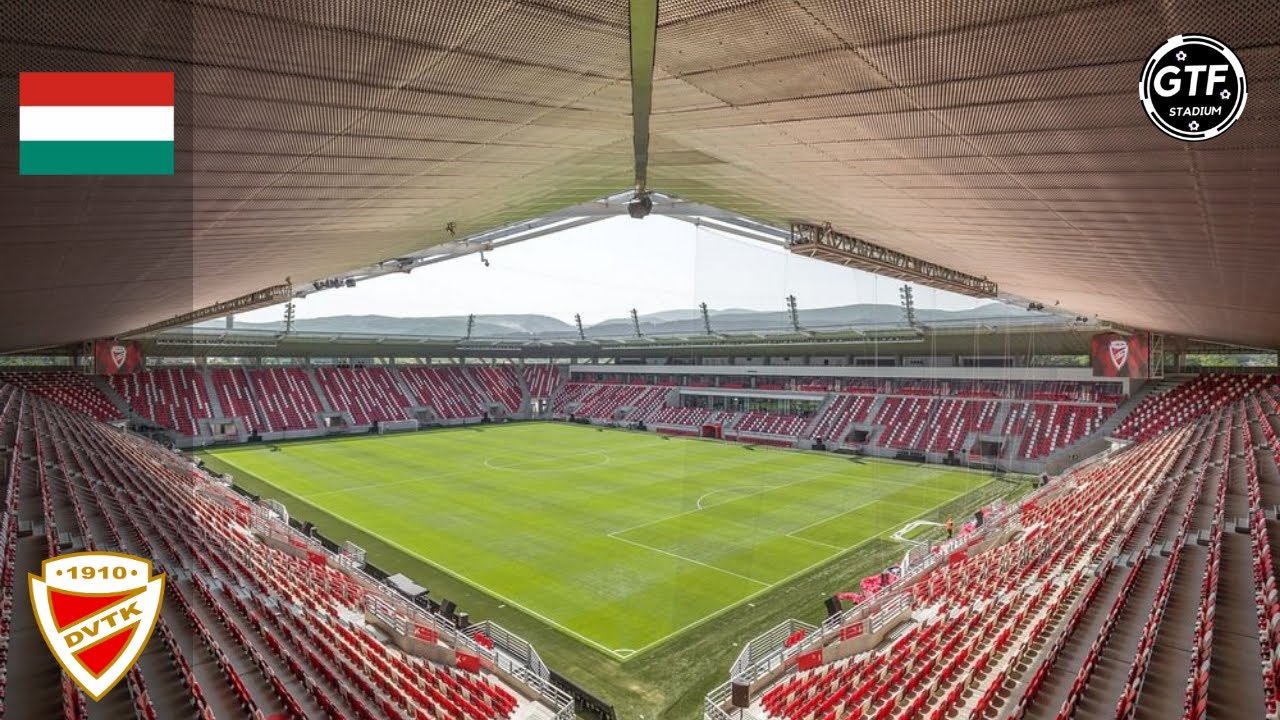 DVTK Stadium - Diósgyőri Stadion. Hungary
