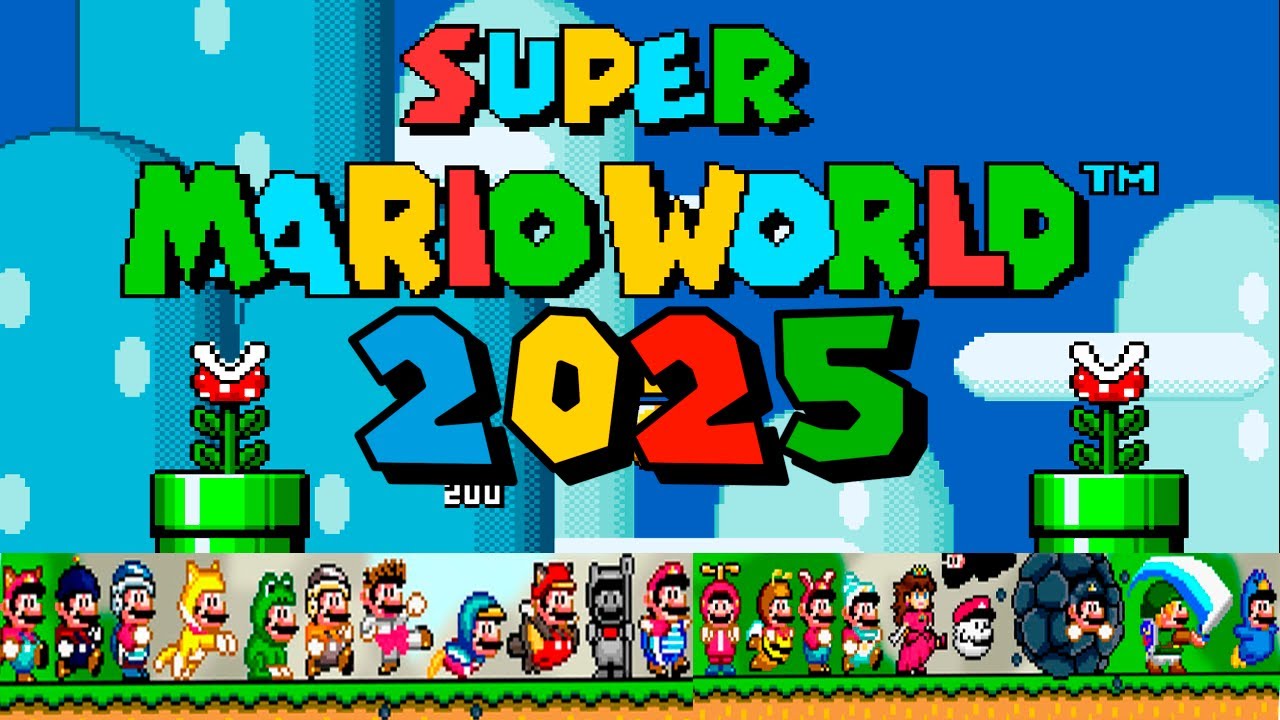 Super Mario World 2025 – 96⭐- Com Novos Poderes Incríveis!