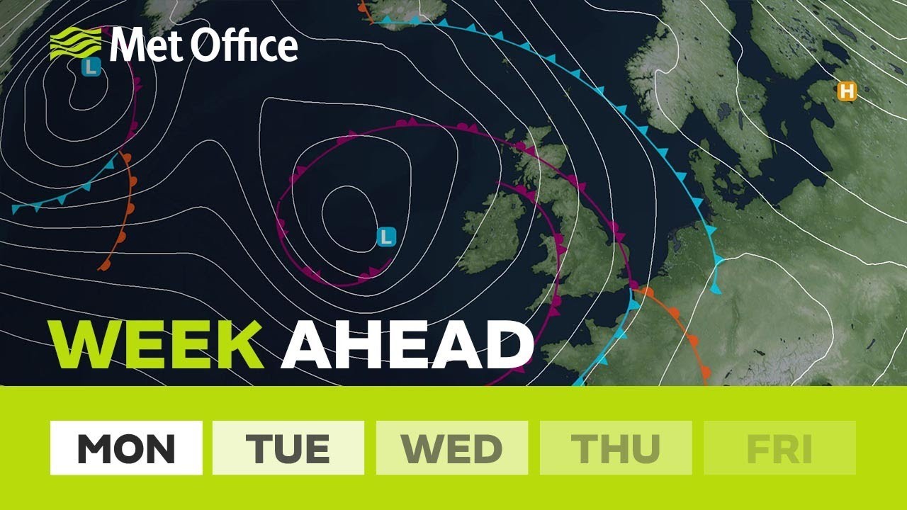 Week Ahead - Unsettled at times and feeling muggy