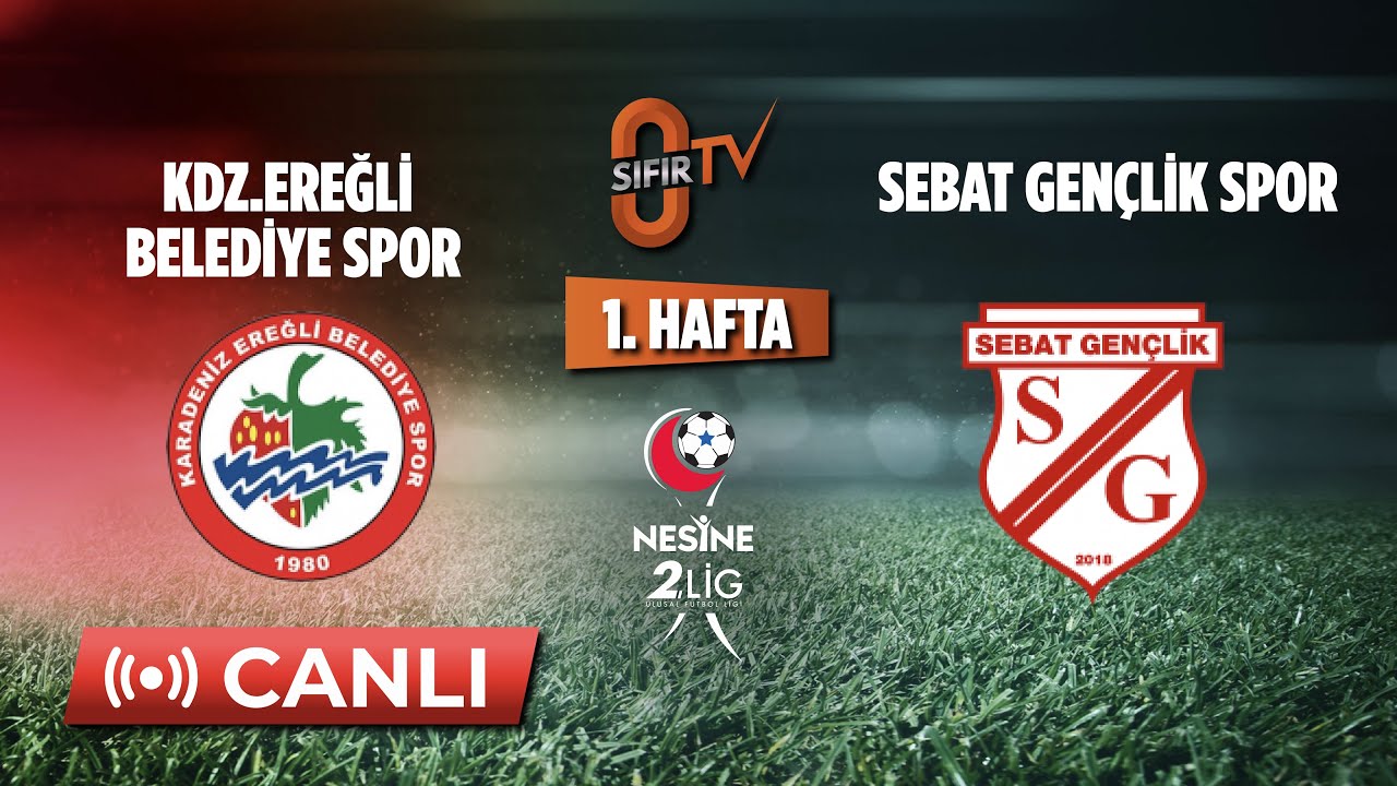KDZ.EREĞLİ BELEDİYE SPOR - SEBAT GENÇLİK SPOR (3.LİG 3.GRUP 07.09.2025)