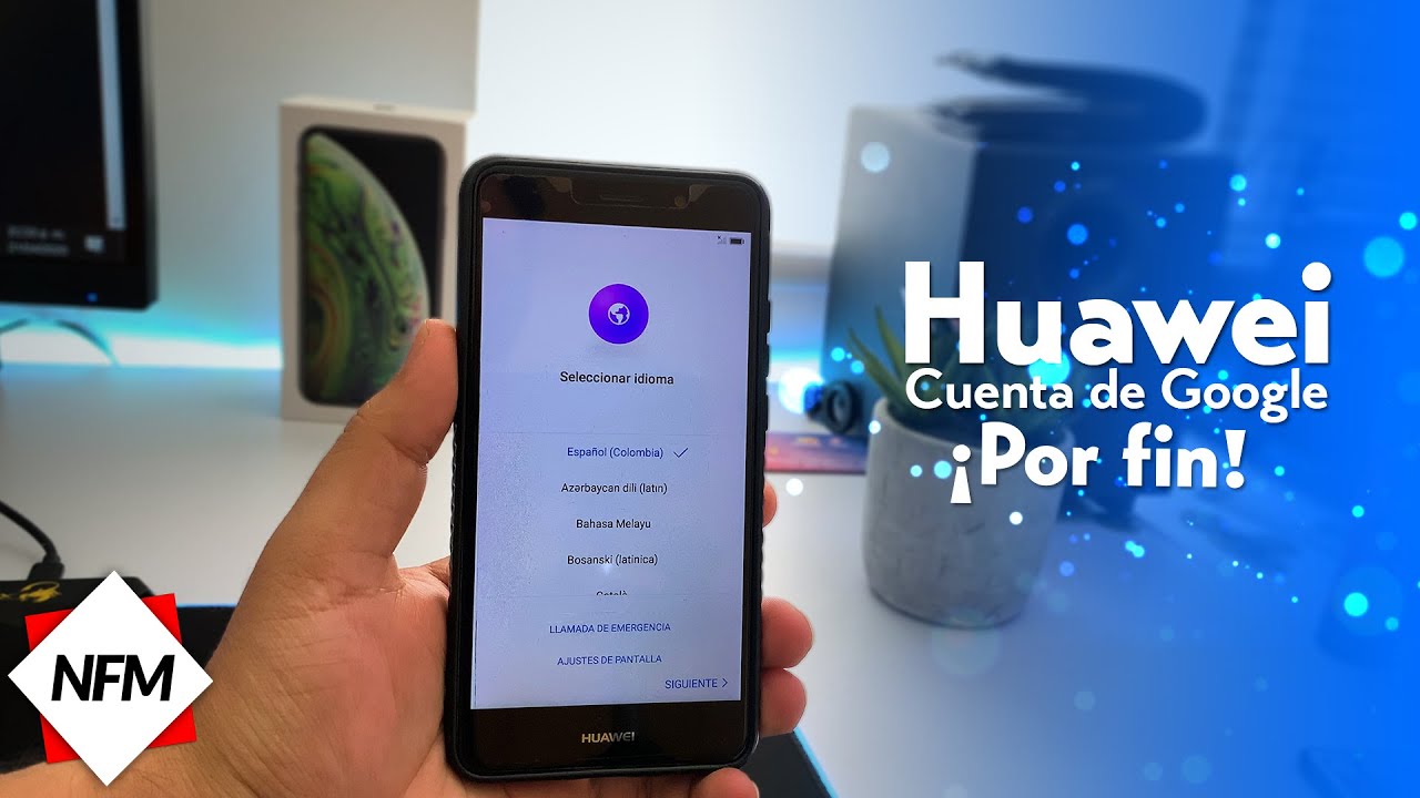 eliminar cuenta google huawei emui 13