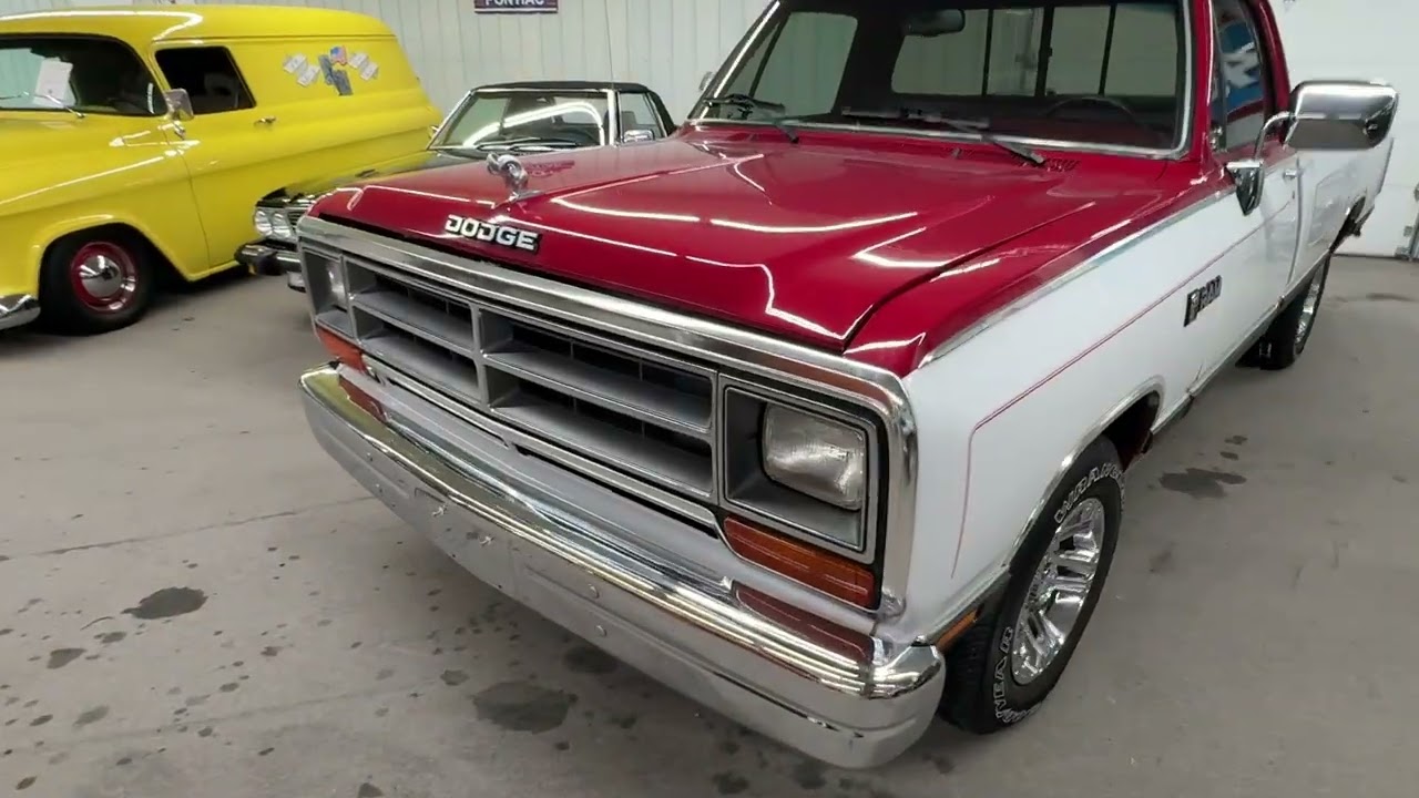 Прекрасный Ram 150 LE 1989 года выпуска с пробегом всего 38 000 миль!