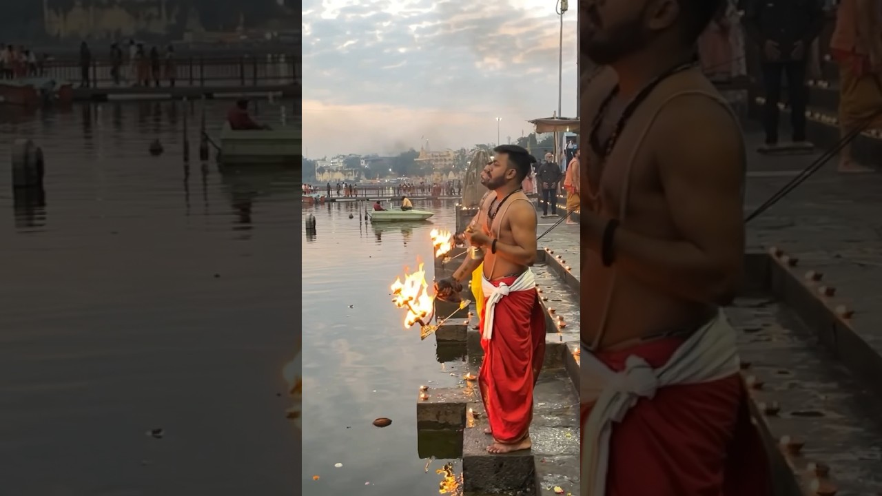 Ujjain shipra Aarti (Ram ghat) #ramghatujjain #ujjain  #arrti #gangaaarti #mahakal