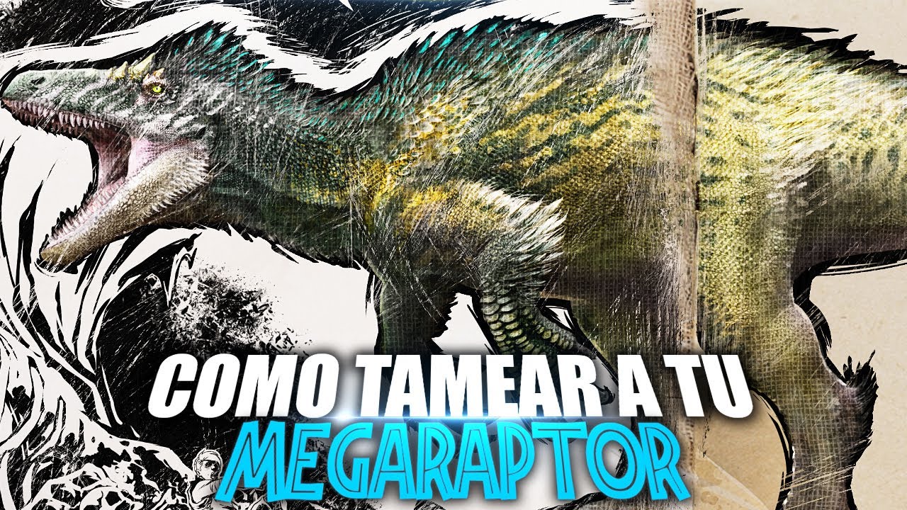 COMO TAMEAR A TU MEGARAPTOR | Guia Espa&ntilde;ol | Ark: Survival Ascended