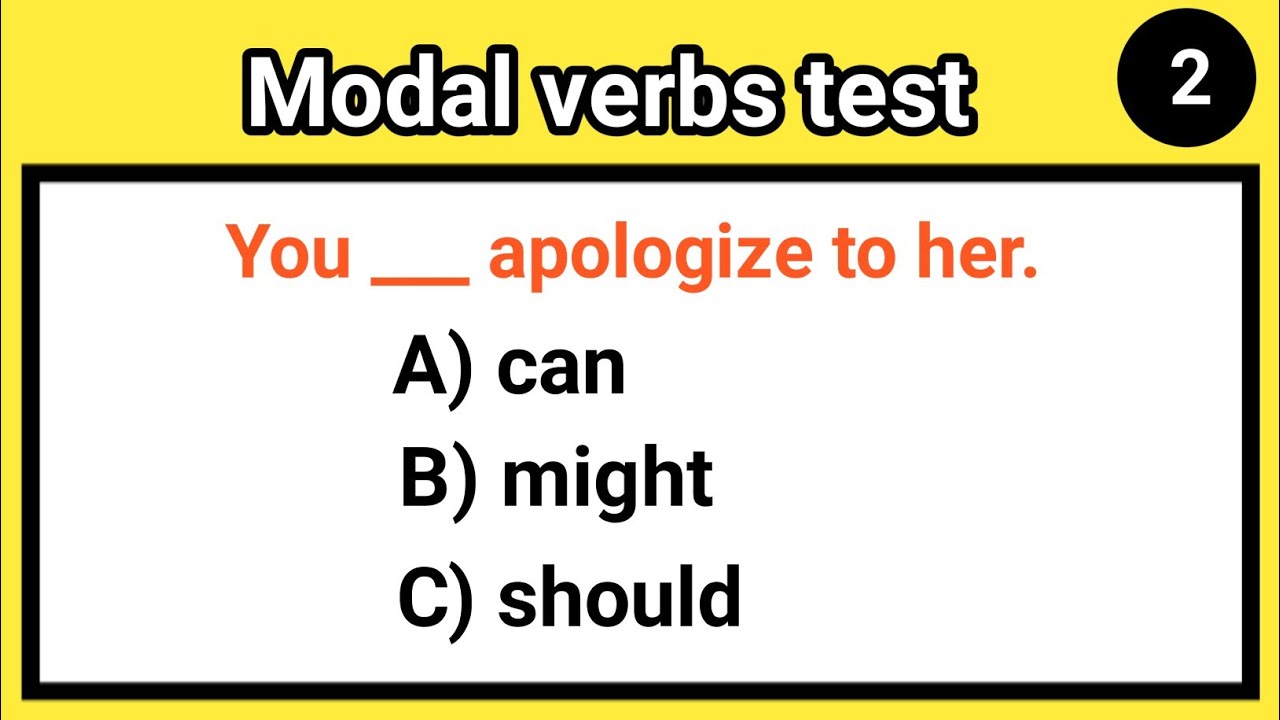 english grammar test | modal verbs exercises | modals quiz