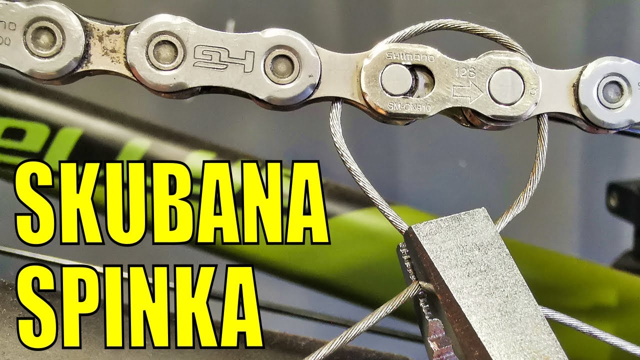 Ciasna spinka łańcucha. Jak rozpiąć łańcuch, bez specjalnych narzędzi. 4 sposoby.