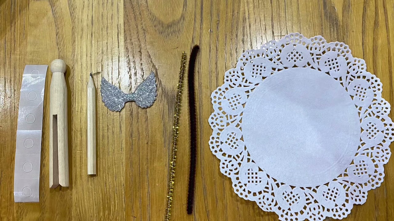 How to make a peg angel
